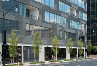 80 on commons street view of the retail floors and lower floors
