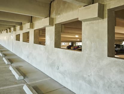 Lite Wall inside a garage