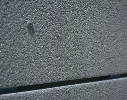 Black Obsidian ThinCast Mix with light sandblast and acid etch finish